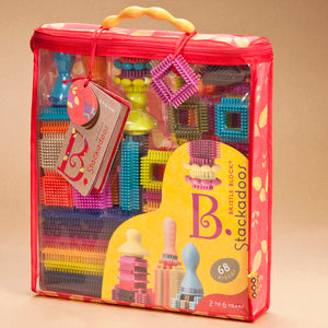 Stachelblöcke in einer Tasche – Bristle Block Stackadoos - tablude.com