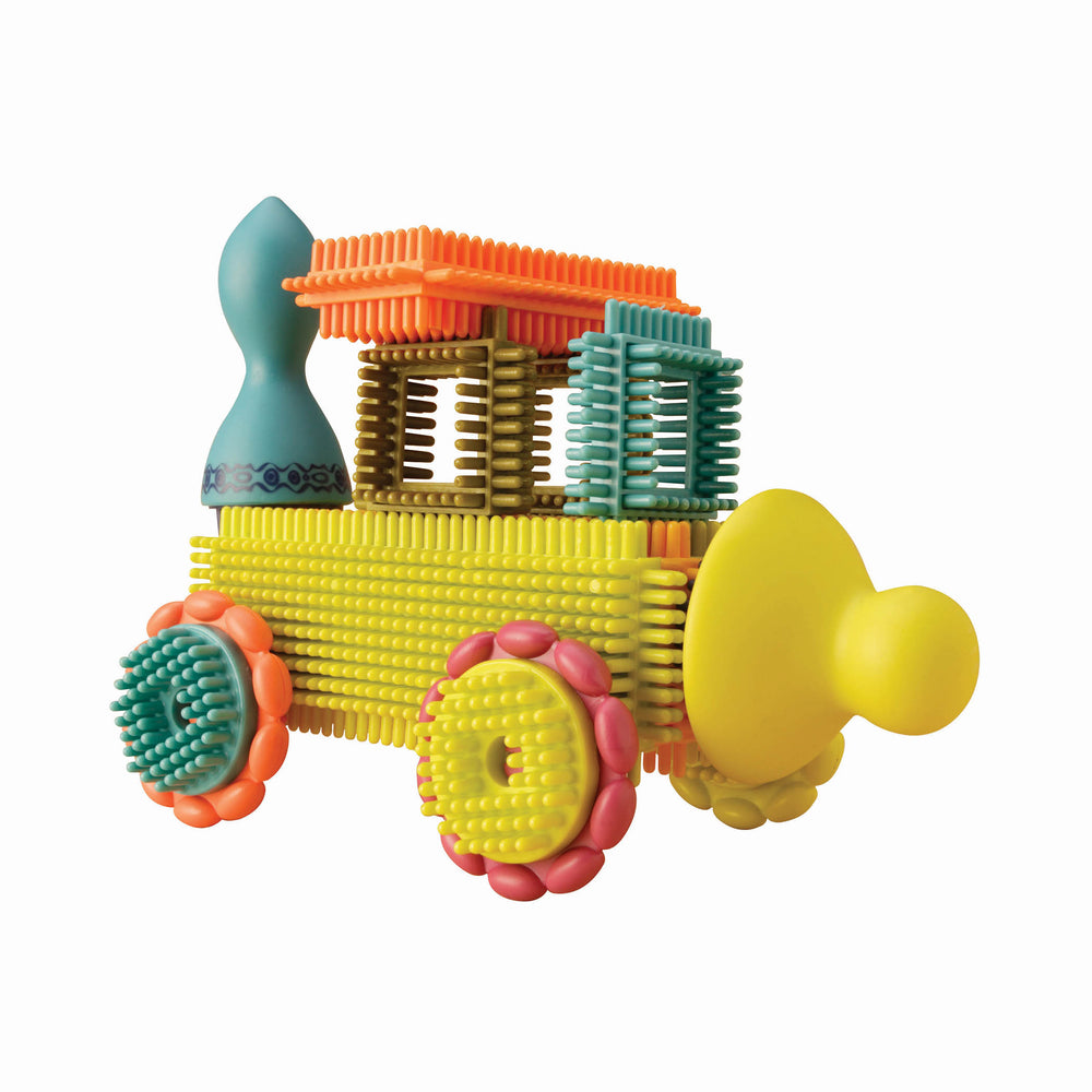 Stachelblöcke in einer Tasche – Bristle Block Stackadoos - tablude.com