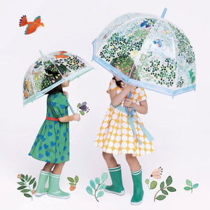 Großer Regenschirm - Vögel - tablude.com
