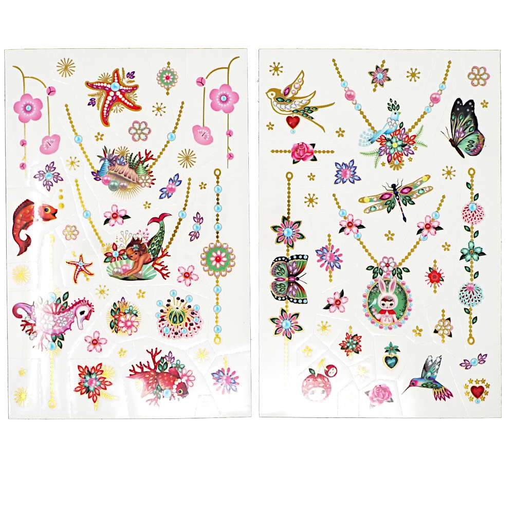 Metallic-Tattoos – Fionas Juwelen - tablude.com