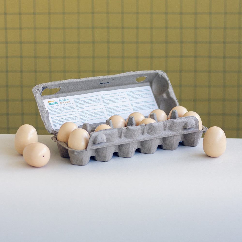 Audio-MEMO-Spiel – Eier 2x6 Teile