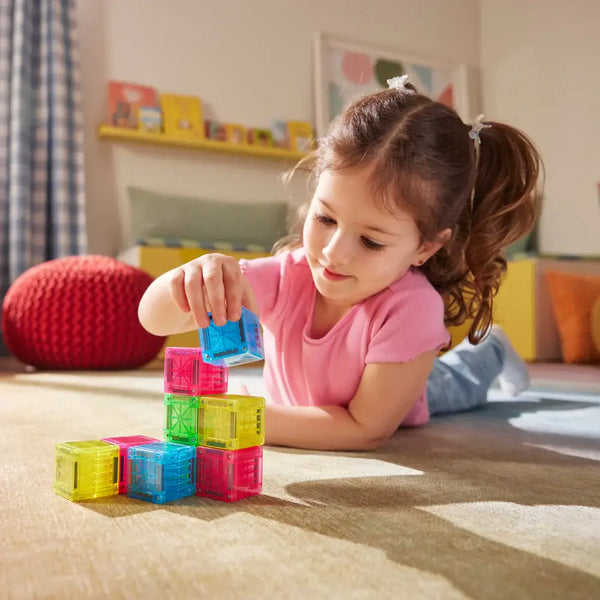 Magnetbausteine – microMAGS Cubes, 9-teilig