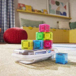 Magnetbausteine – microMAGS Cubes, 9-teilig