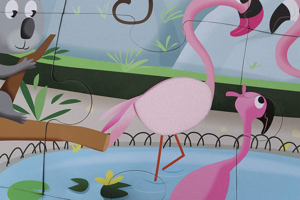 Sinnes-Puzzle – Ausflug in den Zoo - tablude.com