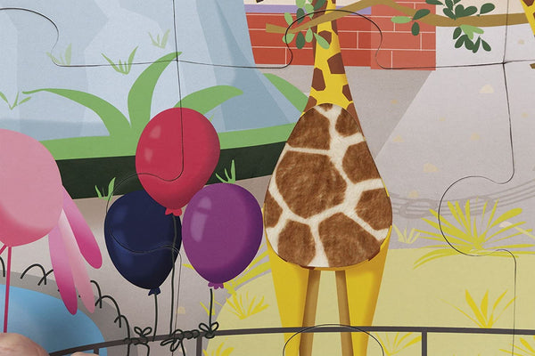 Sinnes-Puzzle – Ausflug in den Zoo - tablude.com