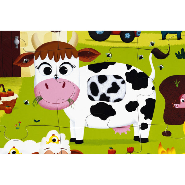 Sinnes-Puzzle – Bauernhof - tablude.com