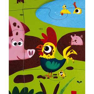 Sinnes-Puzzle – Bauernhof - tablude.com