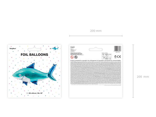 Folienballon – Hai 92 x 48 cm