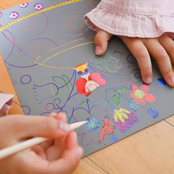 Kratzbild – Schönheitswettbewerb - tablude.com