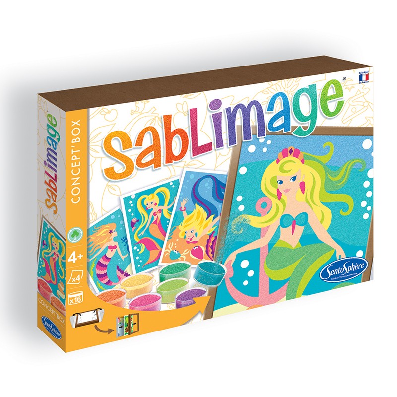 Sandmalerei-Set Sablimage – Meerjungfrauen