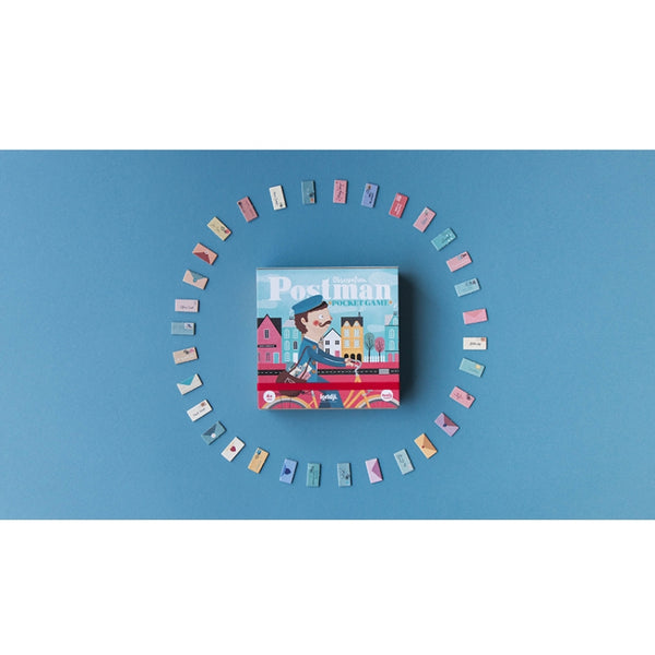 Beobachtungsspiel, Taschenversion – Der Postbote - tablude.com