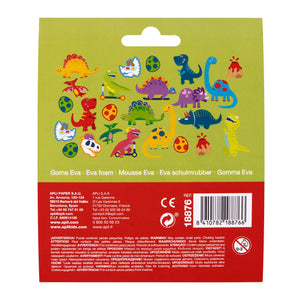 EVA-Schaumstoffsticker – Dinosaurier 24 Stück - tablude.com