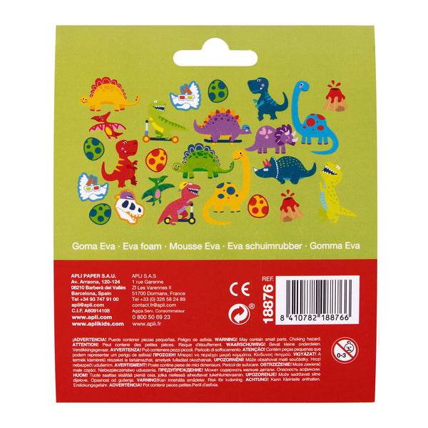 EVA-Schaumstoffsticker – Dinosaurier 24 Stück - tablude.com