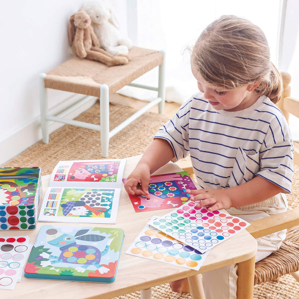 Kreativset mit Stickern – Hund - tablude.com