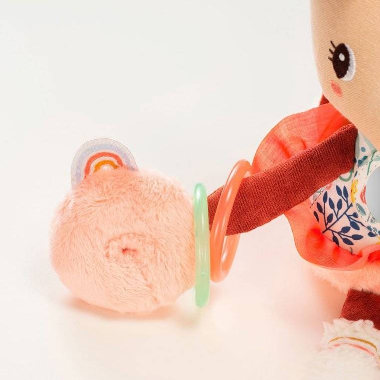 Multifunktionales Aktivitätsspielzeug zum Kuscheln – Reh Stella