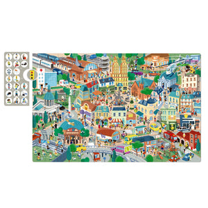 Beobachtungspuzzle – Stadt 104 Teile 5+ - tablude.com