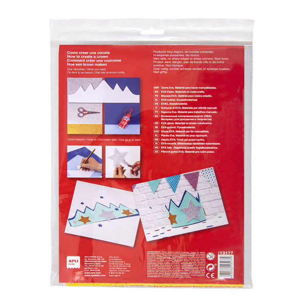 EVA-Schaumstoff in A4-Bögen – PLUSH, 4 Stück - tablude.com