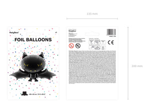 Folienballon – Fledermaus 80 x 52 cm