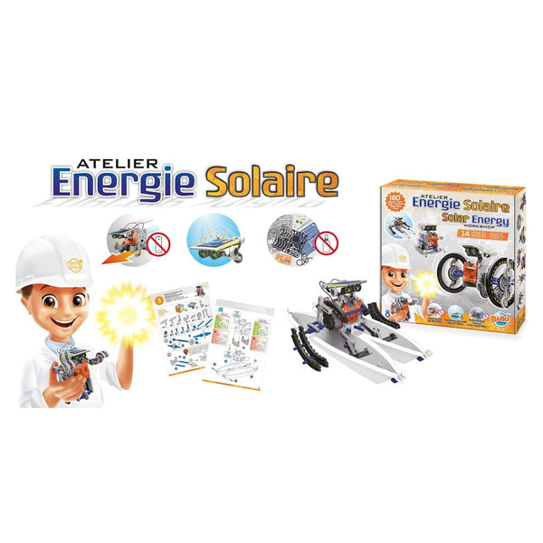 Bausatz - Solarenergie 14 in 1 - tablude.com