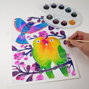 Aquarellum Set – „Katzen” Malvorlagen