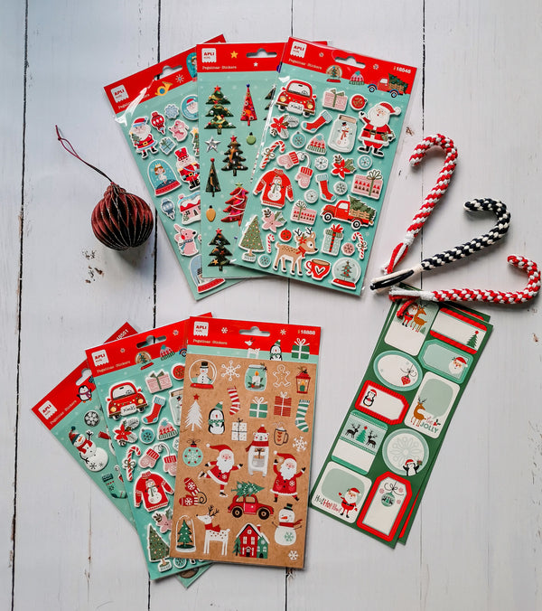 Weihnachtsaufkleber – Weihnachtsbäume - tablude.com