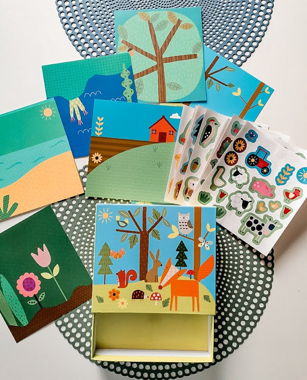 Stickerset – Wald - tablude.com