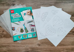 Magischer, transparenter Kunststoff – 4 Bögen - tablude.com