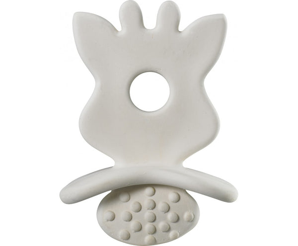 Set So'Pure  - Sophie die Giraffe mit Beißring aus Kautschukharz - tablude.com