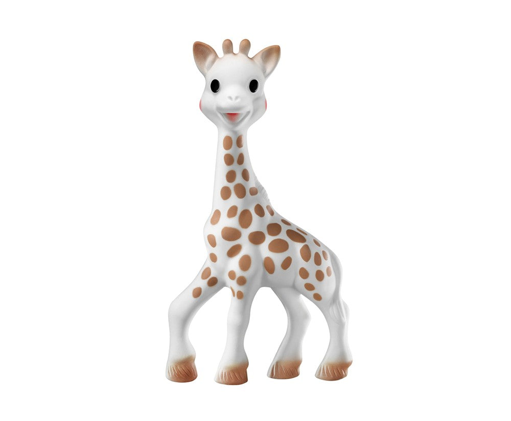 Set So'Pure  - Sophie die Giraffe mit Beißring aus Kautschukharz - tablude.com