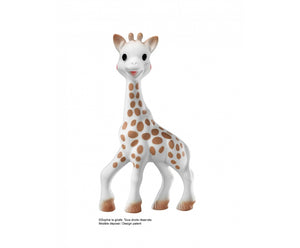 Set Sophie die Giraffe und Beißring in Elfenbeinfarbe - tablude.com