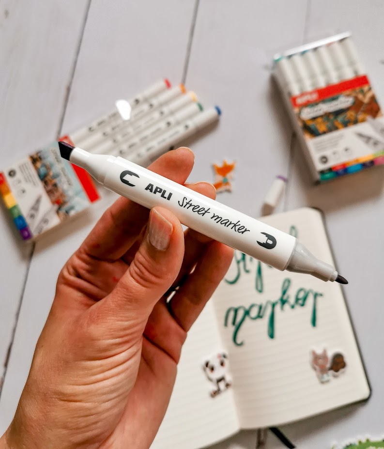 Doppelseitige Marker Street Marker – 6 Farben - tablude.com