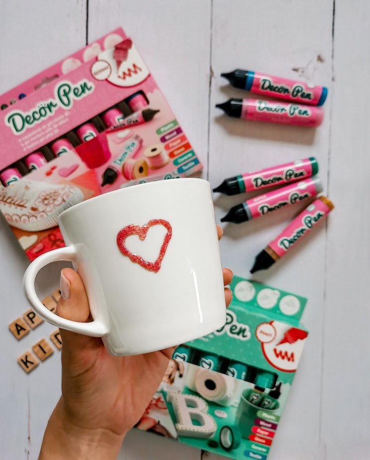 Gelmarker mit 3D-Effekt – Glitzer 6 Farben - tablude.com