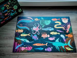 Im Dunkeln leuchtendes Puzzle – Ozean 5+ - tablude.com