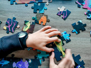 Im Dunkeln leuchtendes Puzzle – Ozean 5+ - tablude.com