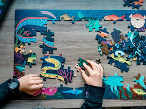 Im Dunkeln leuchtendes Puzzle – Ozean 5+ - tablude.com