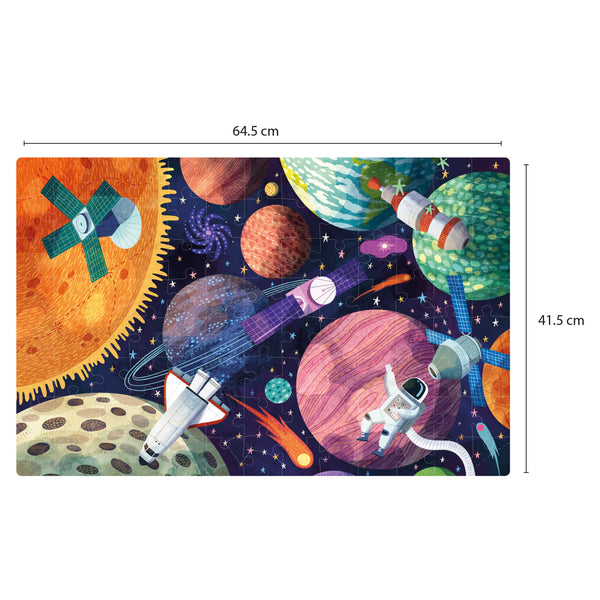 Im Dunkeln leuchtendes Puzzle – Sonnensystem 5+ - tablude.com