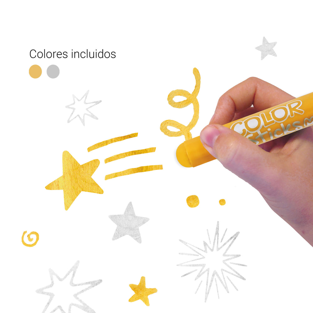 Metallic-Farben in Stiften – 2 Farben - tablude.com