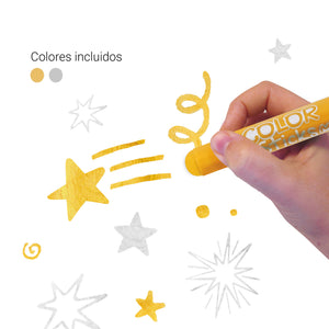 Metallic-Farben in Stiften – 2 Farben - tablude.com