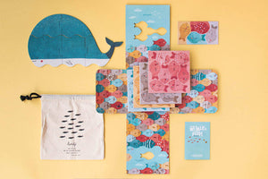 Puzzle – Wal und Fische - tablude.com