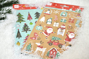 Weihnachtsaufkleber – Weihnachtsbäume - tablude.com