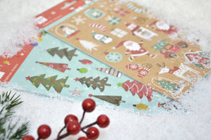 Weihnachtsaufkleber – Weihnachtsbäume - tablude.com