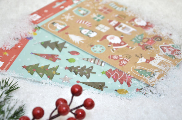 Weihnachtsaufkleber – Weihnachtsbäume - tablude.com
