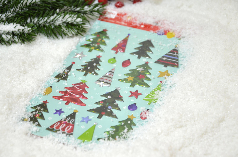 Weihnachtsaufkleber – Weihnachtsbäume - tablude.com