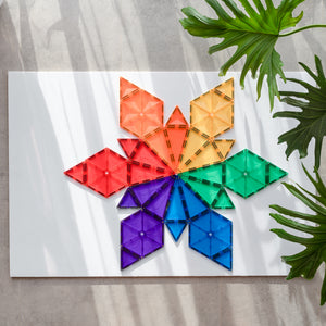 Magnetbausteine – Rainbow Geometry Pack 30 Teile - tablude.com