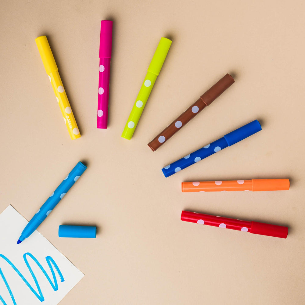 Filzstifte für Kleinkinder - 8 Farben - tablude.com