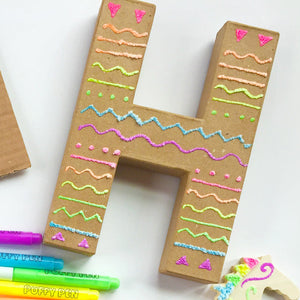 Magic Puffy 3D Marker Set – Neonfarben