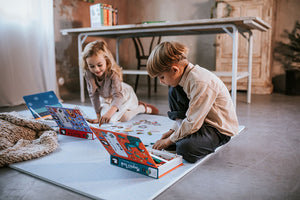 Magnetisches Puzzle Magnetibook – Dinosaurier - tablude.com