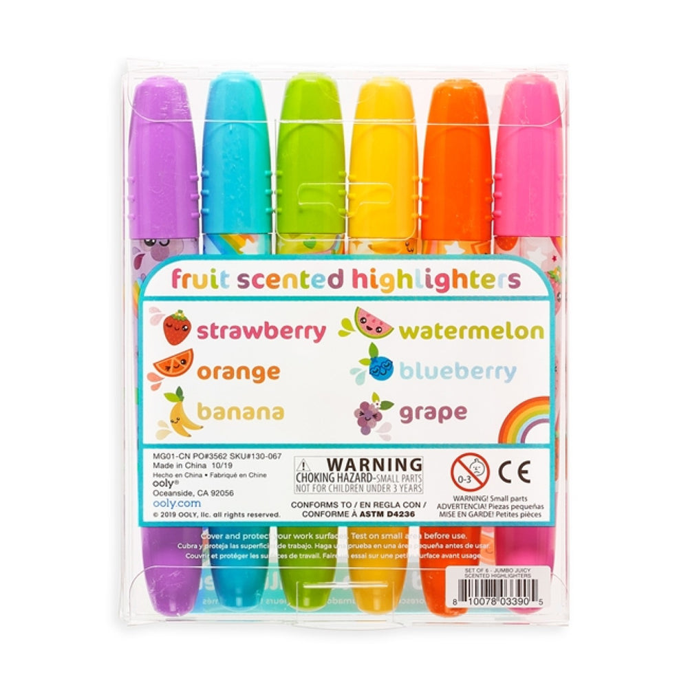 Duftende Neonmarker / Textmarker – Jumbo Juicy