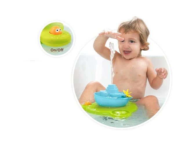 Badespielzeug – Springbrunnen mit Booten - tablude.com