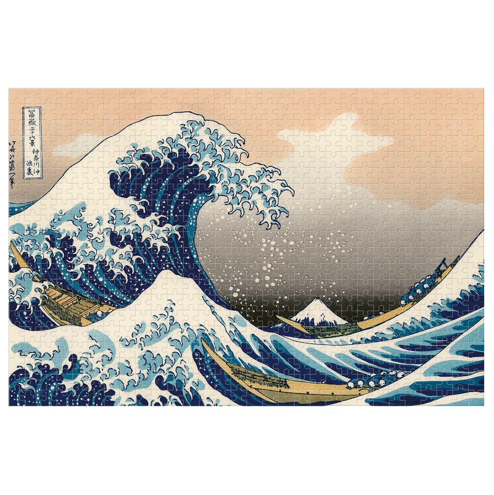 Mikro-Puzzle 600 Teile – Die Welle - tablude.com